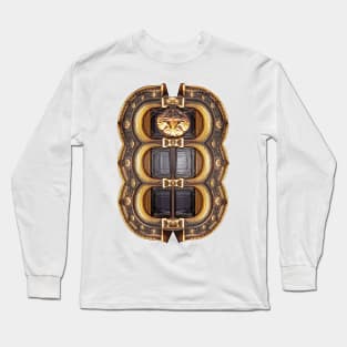 Leather and Gold buckle and belt Long Sleeve T-Shirt